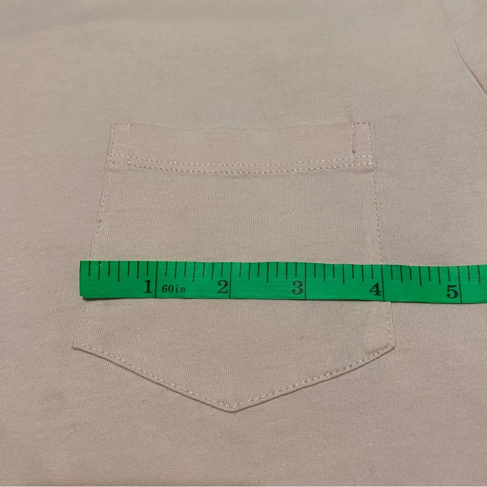 {Everlane} The Box-Cut Tee in Essential Cotton | Light Peach ~ Size Medium - Picture 11 of 15